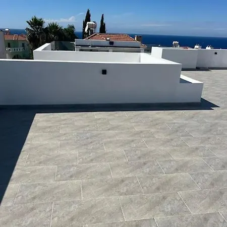 северный кипр, с видом на море в эсентепе Holiday home Vitsada