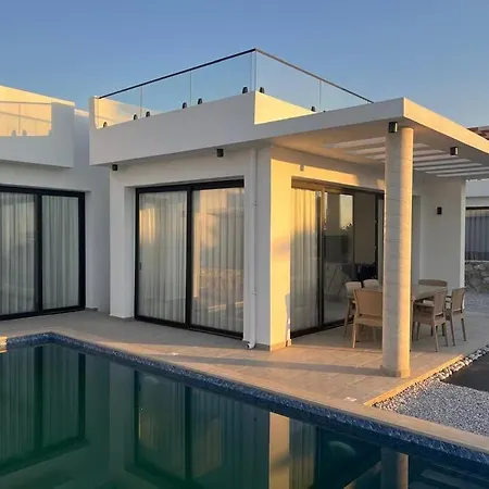 северный кипр, с видом на море в эсентепе Ferienhaus Vitsada