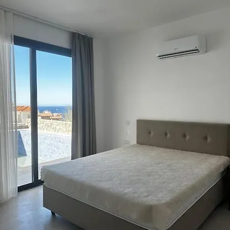 Ferienhaus северный кипр, с видом на море в эсентепе Vitsada
